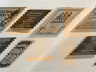 1967 San Francisco Concert Promo Ad Lot