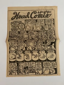 Robert Crumb 1968 Original Full Page Comic