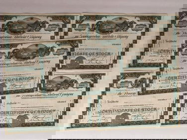 The Pennsylvania Railroad Company Vintage Stock Certificate (5)