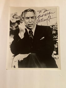 Anthony Quinn Autographed Photo