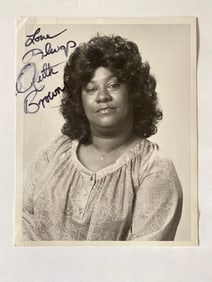 Ruth Brown Autographed Photo