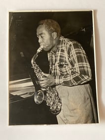 Charlie Parker Original 1947 Type 1 Photograph