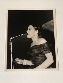 Billie Holliday Original Type 2 Photograph