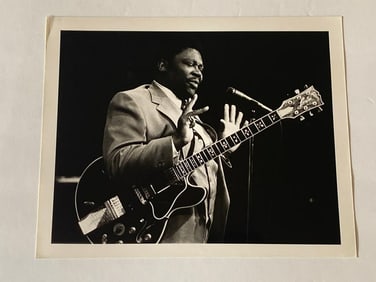 BB King Original Type 1 Concert Photograph