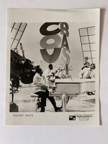 Freddie Green Autographed Count Basie Band Photo