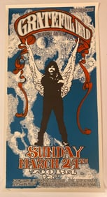 Grateful Dead 1968 Tuning in on You Poster Certified Reprint