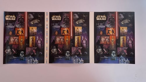 Star Wars 2007 30th Anniversary Postage Stamps (41)