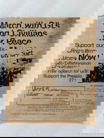 Vietnam Protest Ad Poster