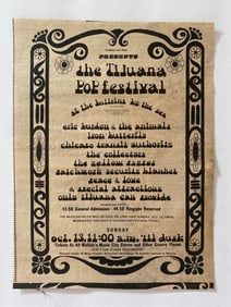 Miles Davis Quintet & The Tijuana Pop Festival Concert Ad