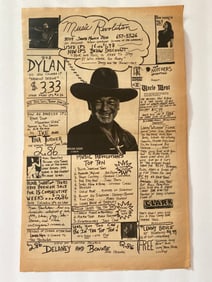 Music Revolution 1969 Ad Poster