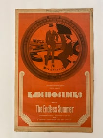 Them Incredible String Band 1968 Kaleidescope Concert Ad Poster