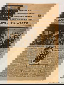 1966 LA Free Press Black Power Front Page