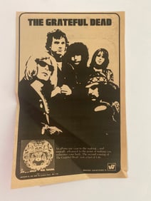Grateful Dead 1968 Anthem of The Sun Promo Ad
