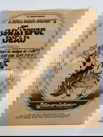 Grateful Dead 1972 Nassau Col. Concert Ad Poster