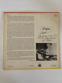 Josh White autographed Record