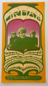 Cream Autographed Grimshaw Signed Concert Poster 1992 2nd Printing