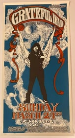 Grateful Dead 1968 Tuning in on You Poster Certified Reprint