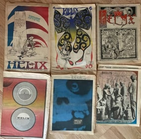 1960's Helix Counter Cultue Newspaper Lot