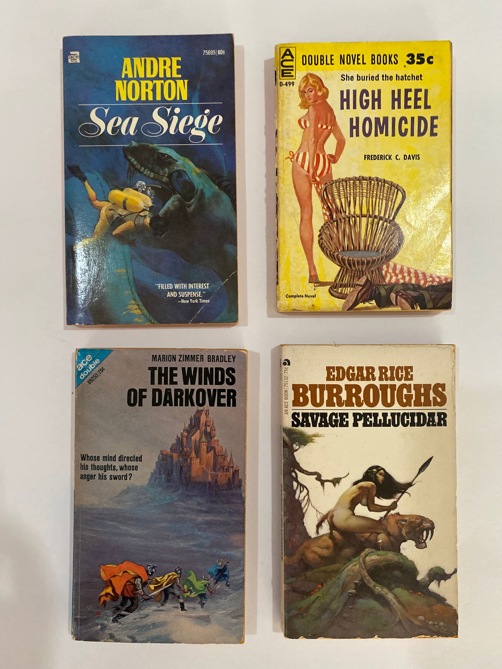1960's Ace Scinece Fiction Novel Paperback Lot (3) (1 of 1)