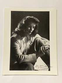 Katherine Hepburn Autographed Photo