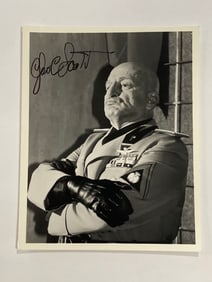 George C Scott Autographed Photo