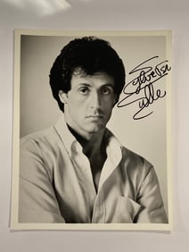 Sylverster Stallone Autographed Photo
