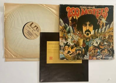 Frank Zappa 200 Motels Album 1st Pressing with Book