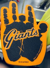 Jerry Garcia Grateful Dead Fan Giveaway Foam Hand