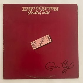 Eric Clapton Autographed Record