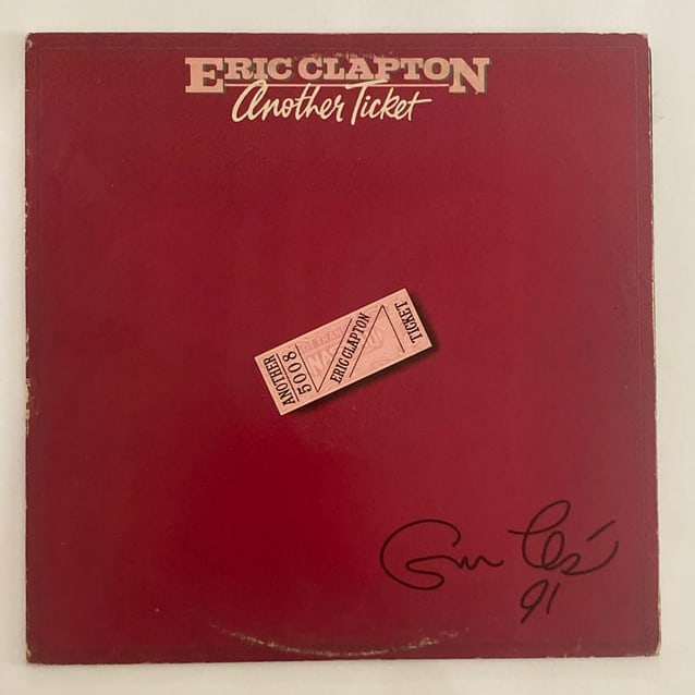 Eric Clapton Autographed Record (1 of 1)