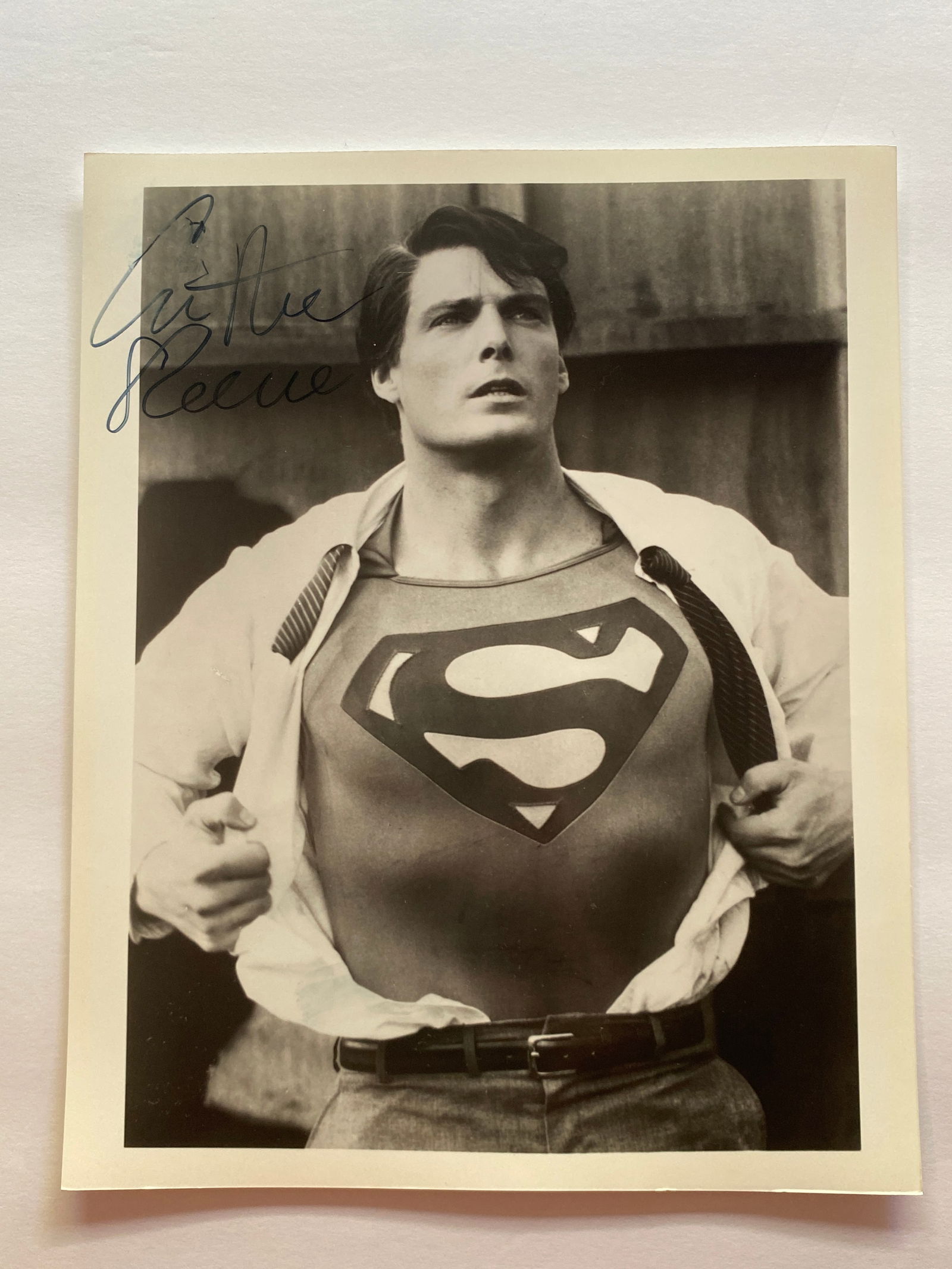 Chrostopher Reeves Autographed Photo (1 of 2)