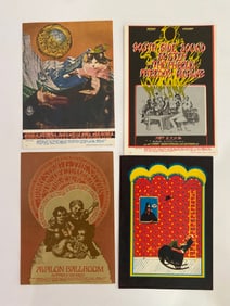 Avalon Ballroom 1960's Postcard Lot