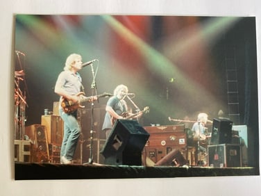 Grateful Dead 1987 Red Rocks Jay Blakesburg Photo