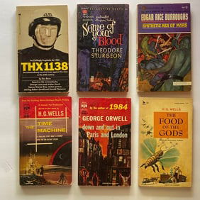 1960's Science Fiction Paperback Lot (4)