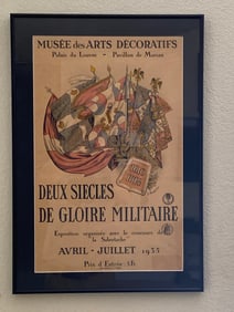 Antique1935 French Musee De Arts Decoratifs Louvre  Poster