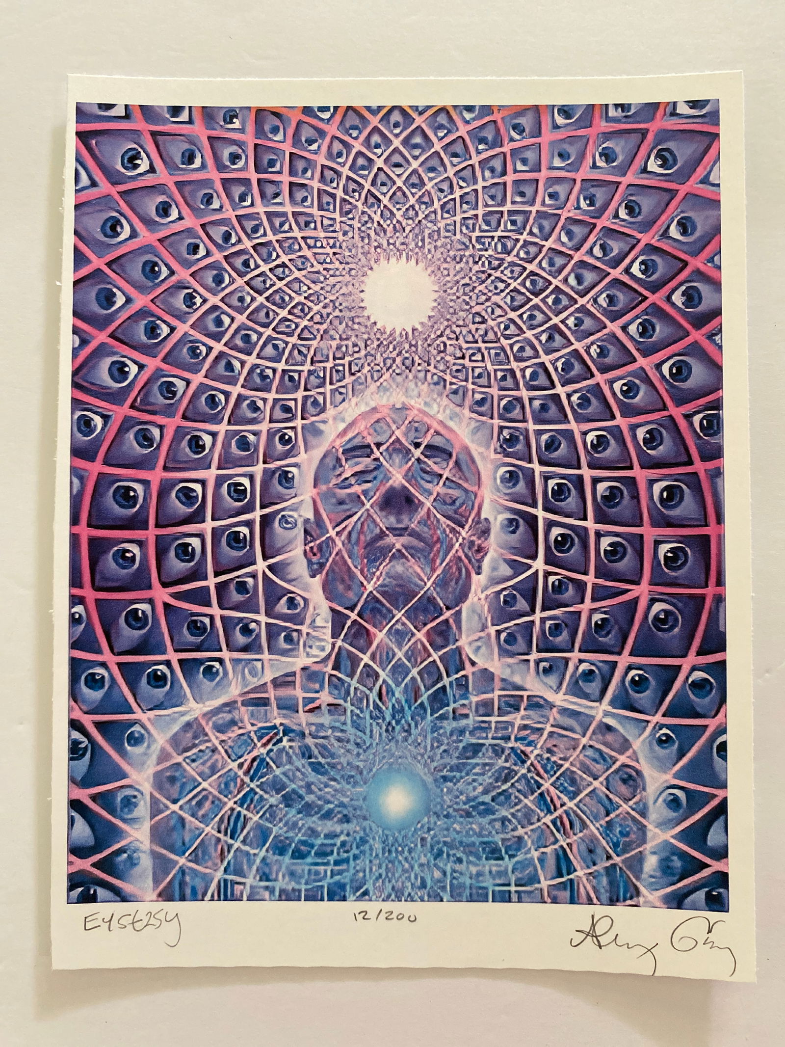 Alex Grey Signed Extasy Print (1 of 2)