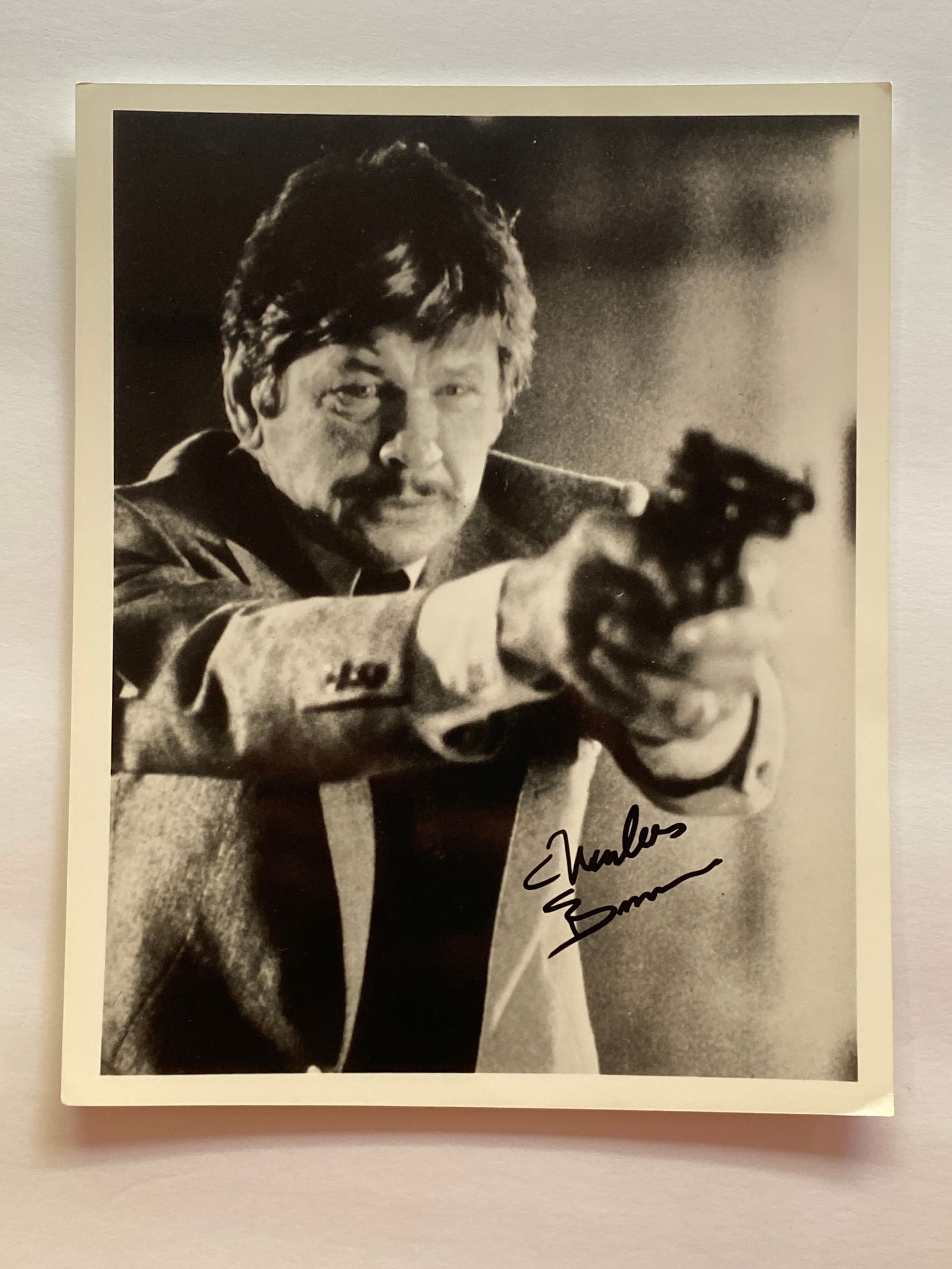 Charles Bronson Autographed Photo (1 of 1)