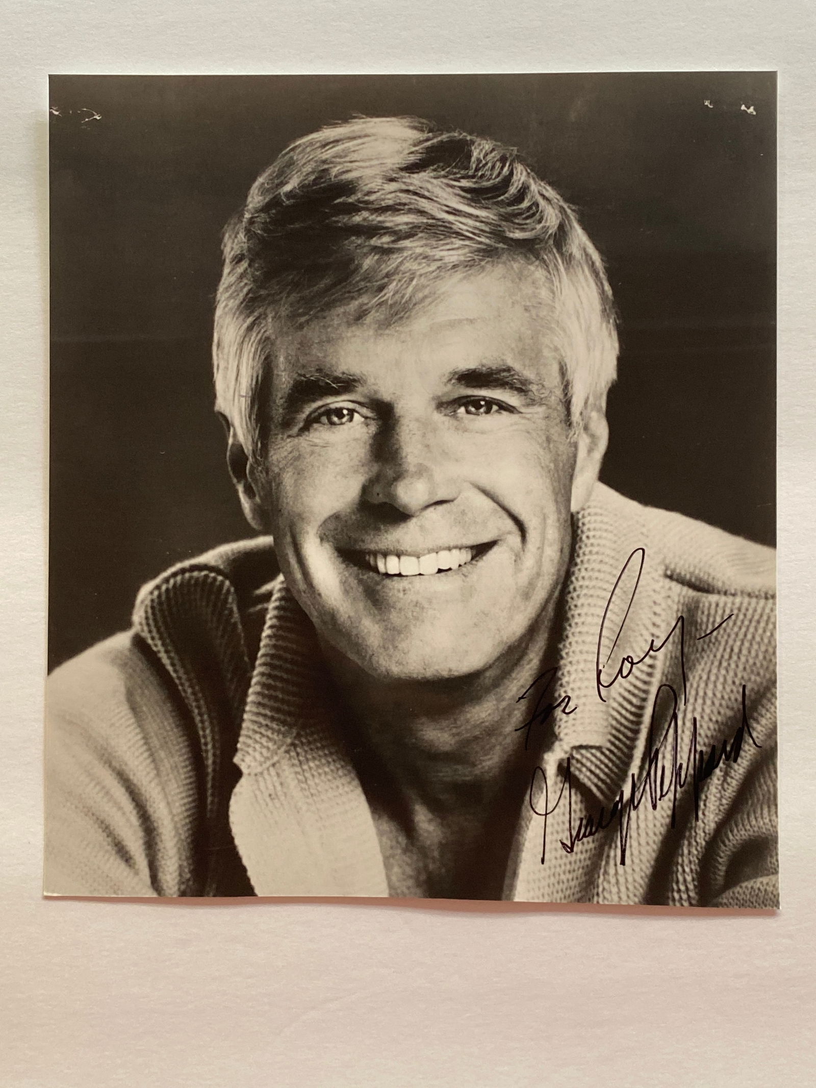 George Peppard Autographed Photo (1 of 2)