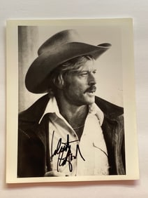 Robert Redford Autographed Photo