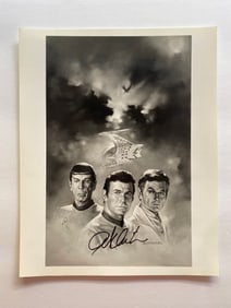William Shatner Autographed Star Trek Photo