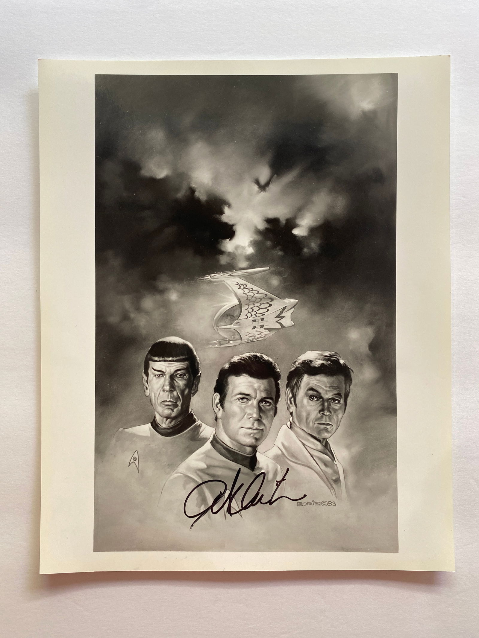 William Shatner Autographed Star Trek Photo (1 of 1)