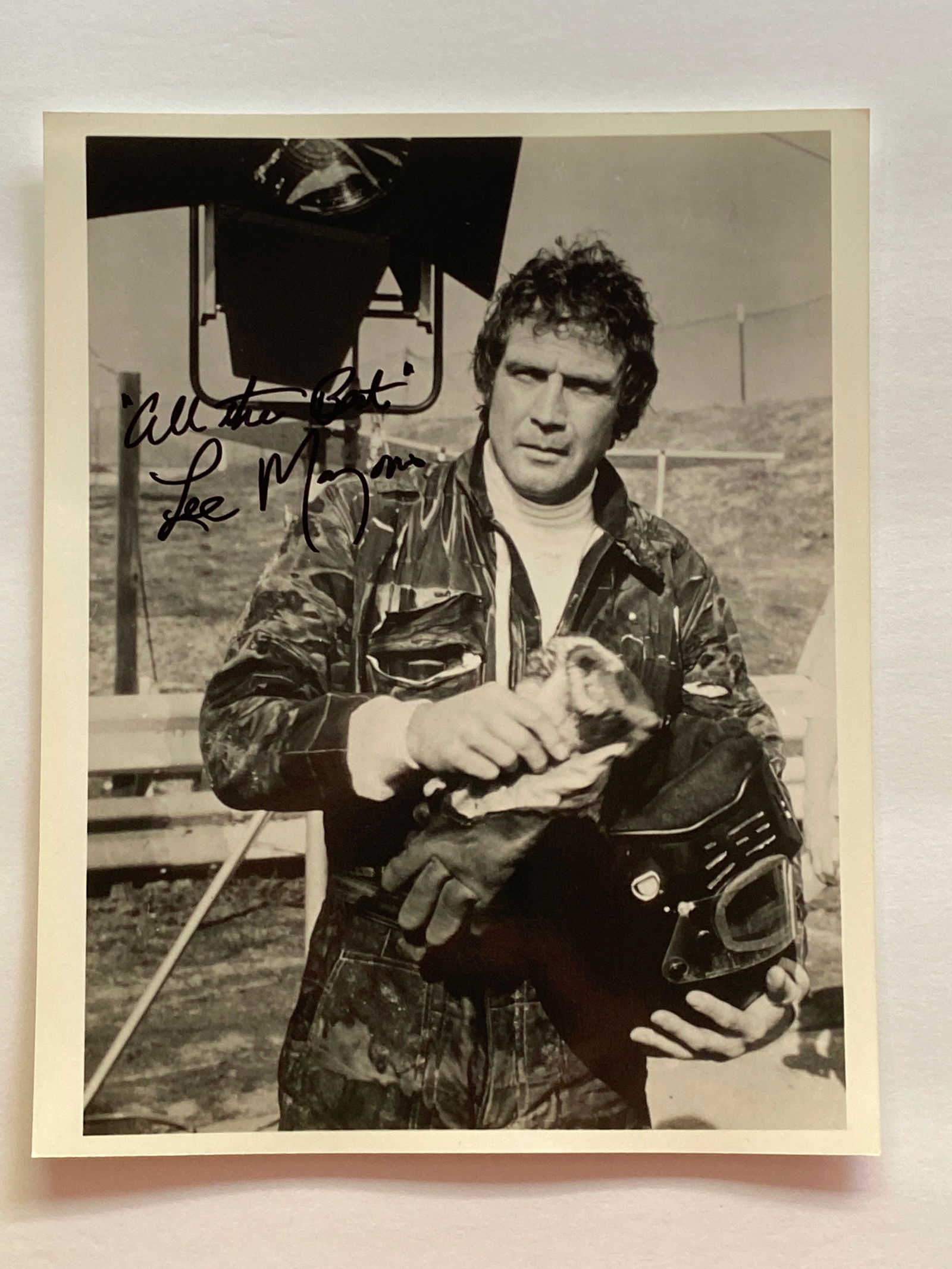 Lee Majors Autographed Photo (1 of 2)