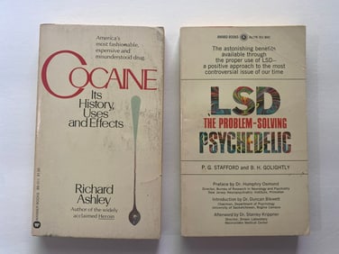 Cocaine & LSD Paperback Books