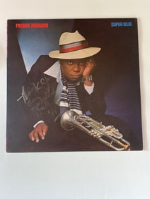 Freddie Hubbard Autographed Record Album