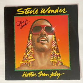 Stevie Wonder Signed Record Album