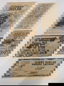 1960's Rock and Roll Counter Culture Ad Lot
