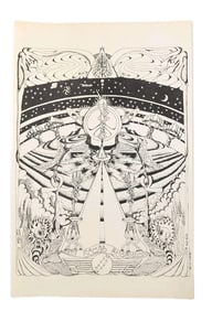 Grateful Dead 1986 Here Comes Sunshine Poster 1st Printing