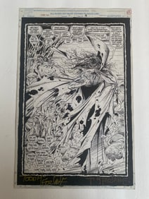 Todd McFarlane Signed Marvel Artwork