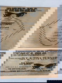 Grateful Dead 1969 Concert Promo Ads