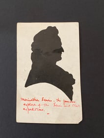 1860 Meriwether Lewis Silhouette